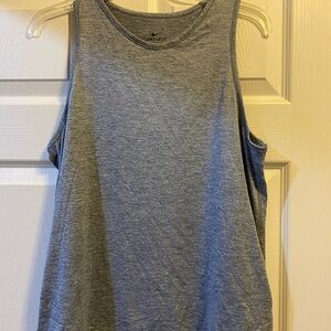 Nike Heather Gray Dri-FIT Tank Top